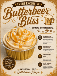 Butterbeer Bliss (MUST be ordered in dozen quantities)