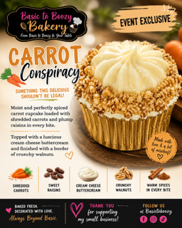 Carrot Conspiracy (MUST be ordered in dozen quantities)