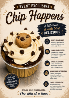 Chip Happens (MUST be ordered in dozen quantities)