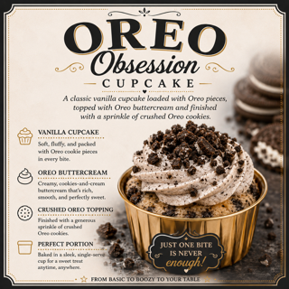 Oreo Obsession (MUST be ordered in dozen quantities)
